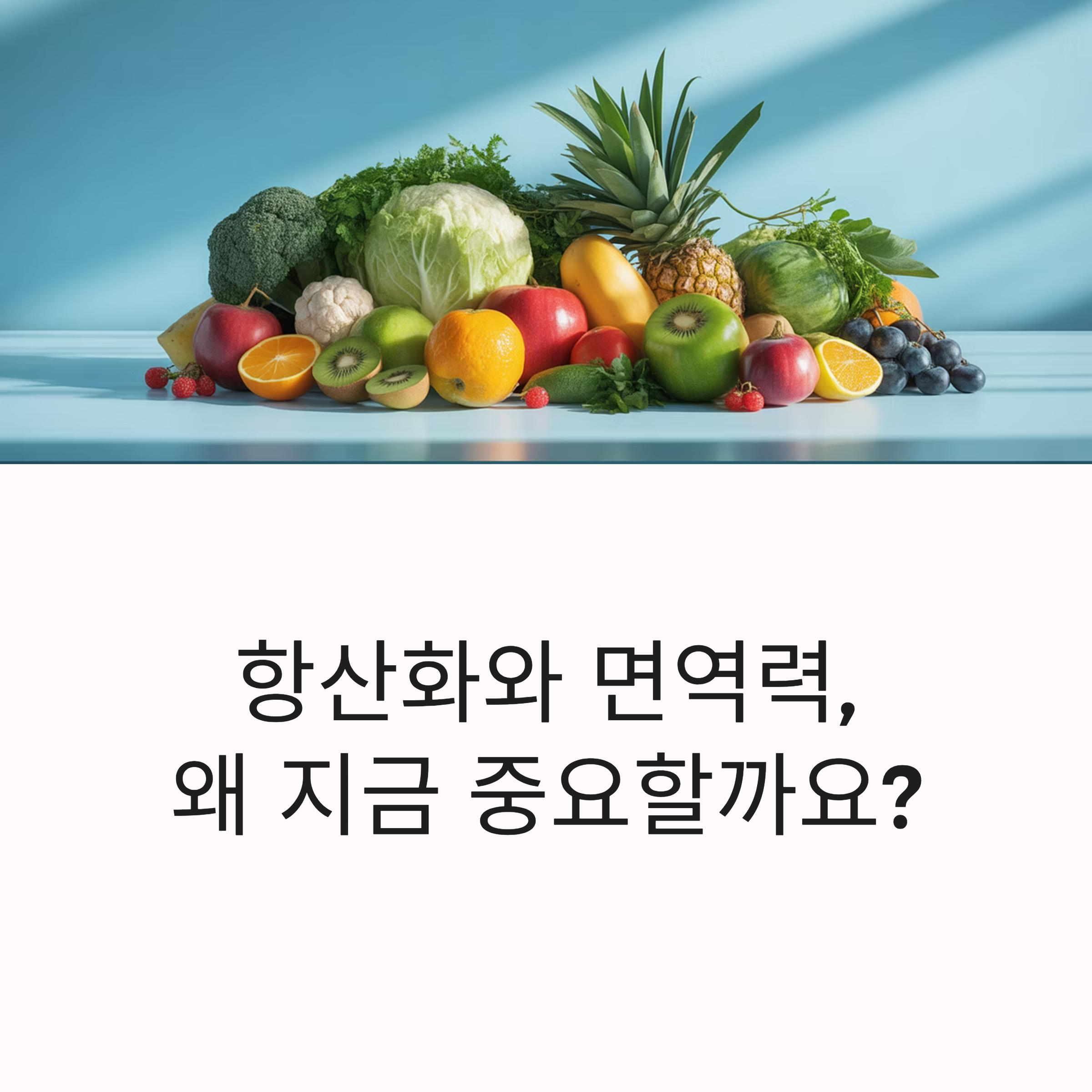 항산화와 면역력