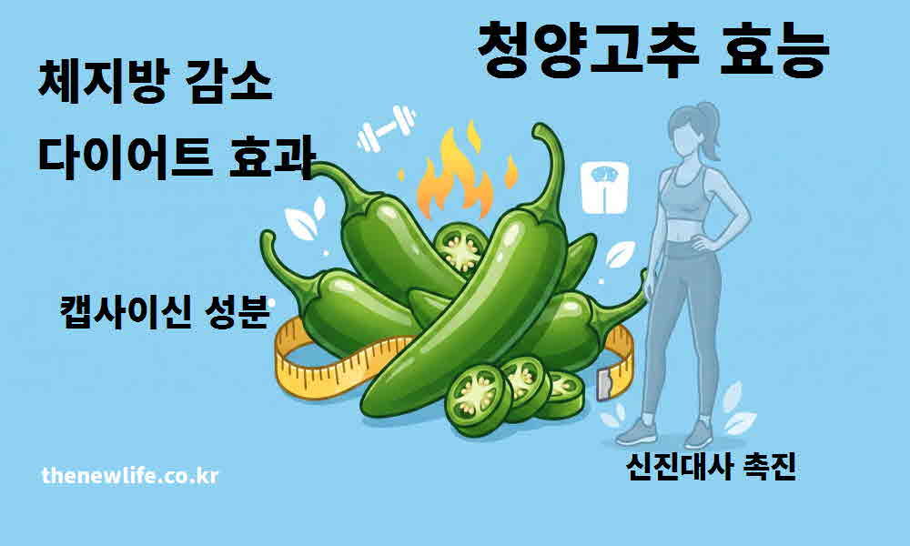 청양고추 효능 체지방 감소 다이어트 효과