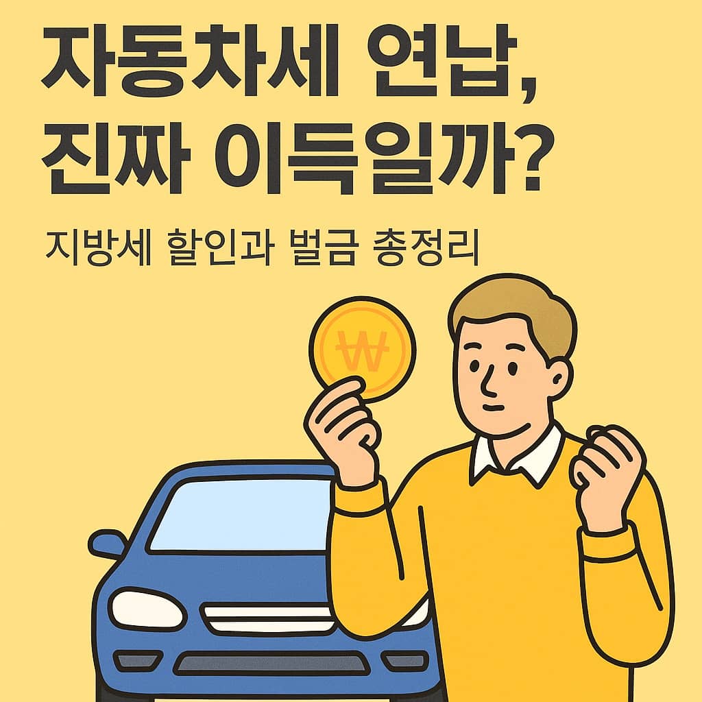 자동차세 연납