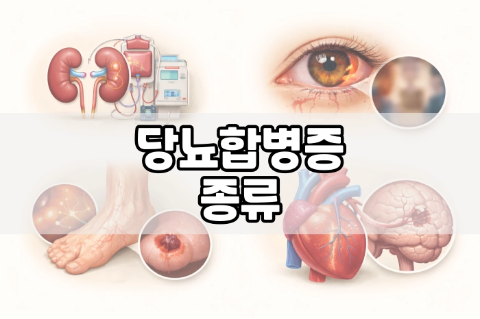 당뇨 합병증 종류