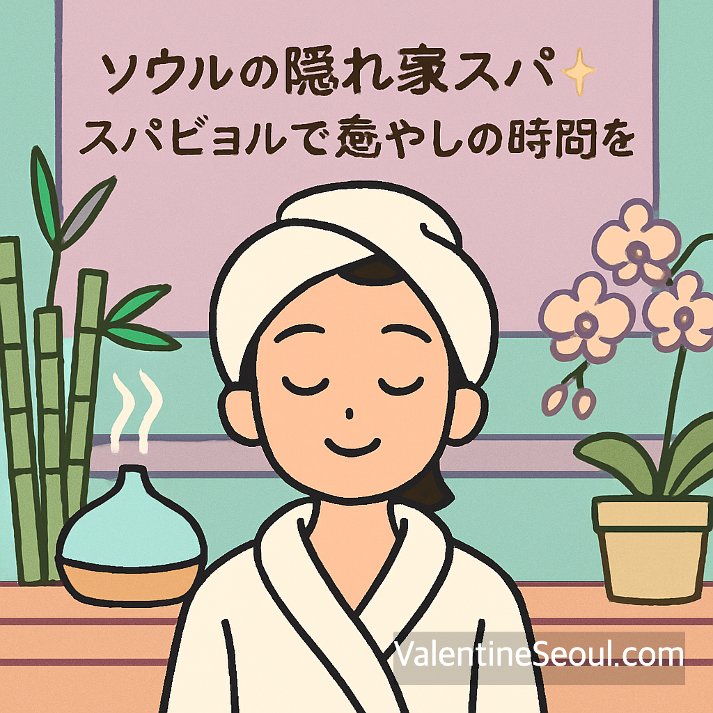 ソウルの隠れ家スパ✨スパビョルで癒やしの時間を🌿