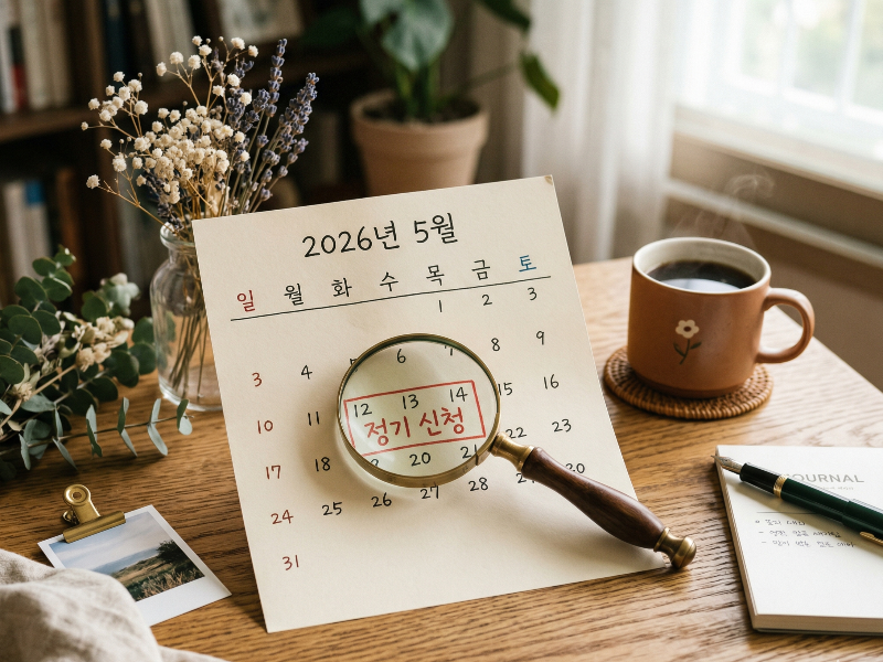 정기 신청하는 날짜