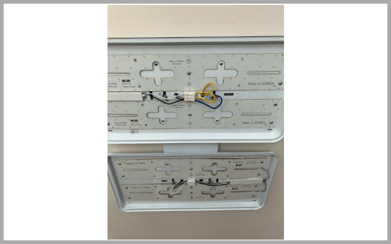 고장-난-거실등-LED등-모듈-기판