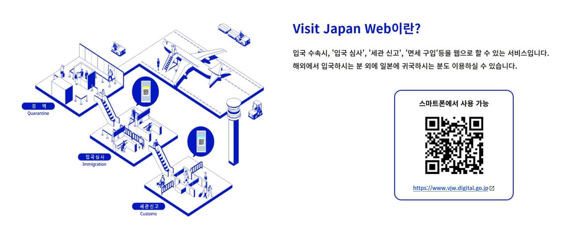 비지트 재팬 웹 사용법