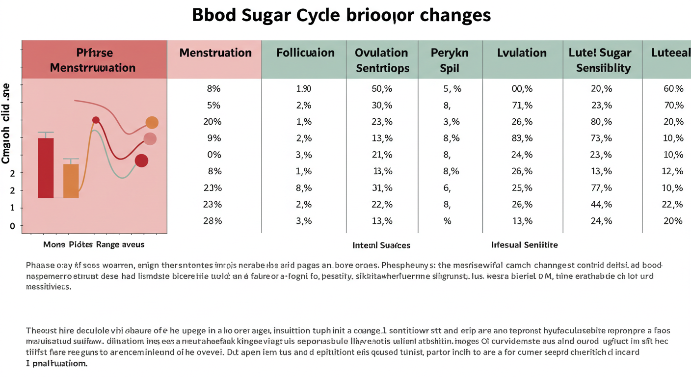 생리 전후 혈당