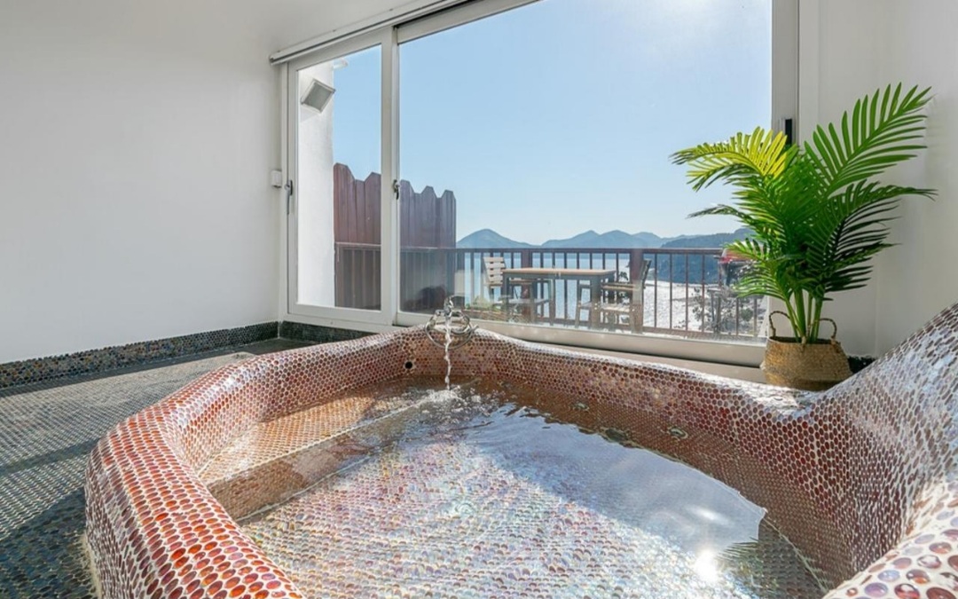 거제 바람의 언덕 로맨틱 온천