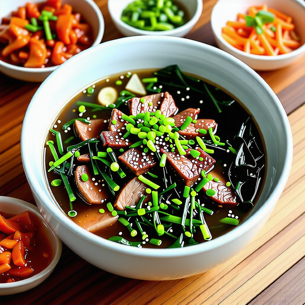 소고기 미역국 맛있게 끓이는 법