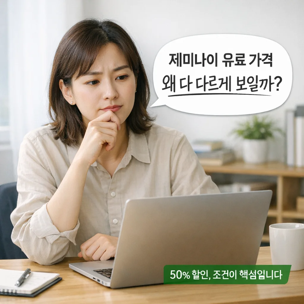 제미나이 유료 가격, 50% 할인