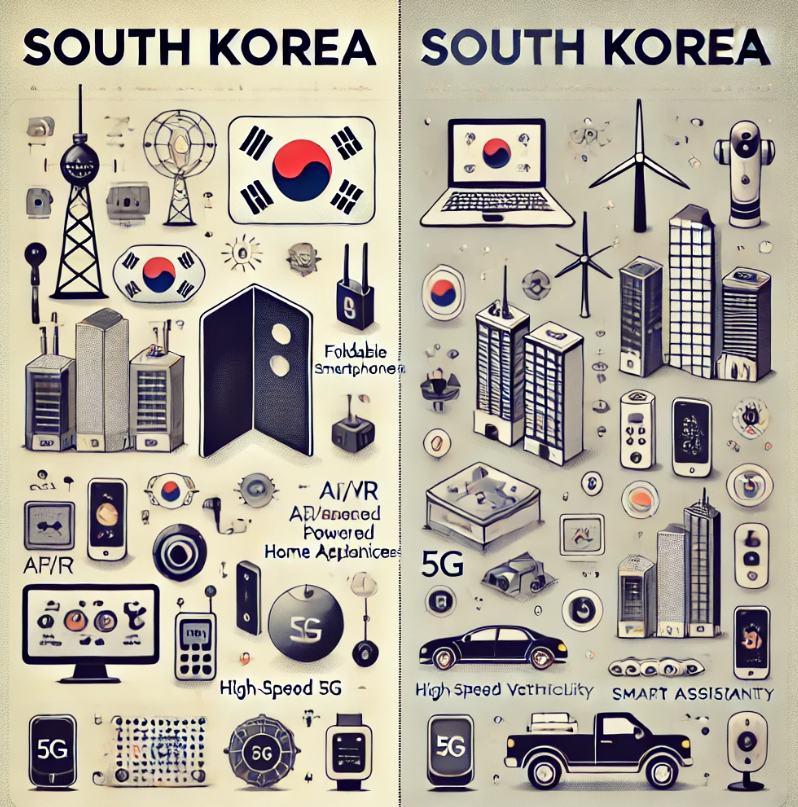 한국과 해외 최신 가전, 스마트폰, IT 차이점 관련