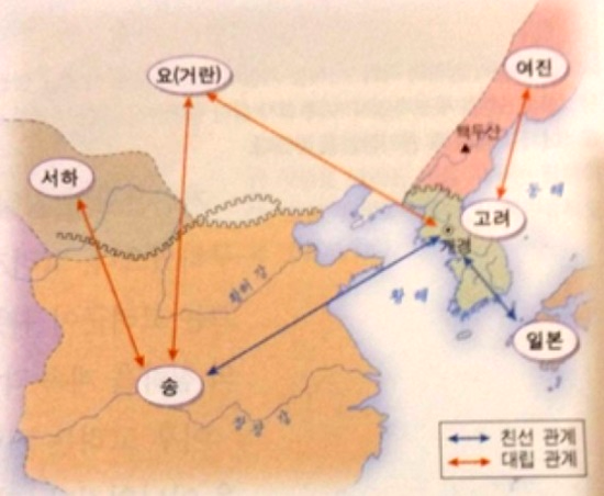 고려시대-외교지도