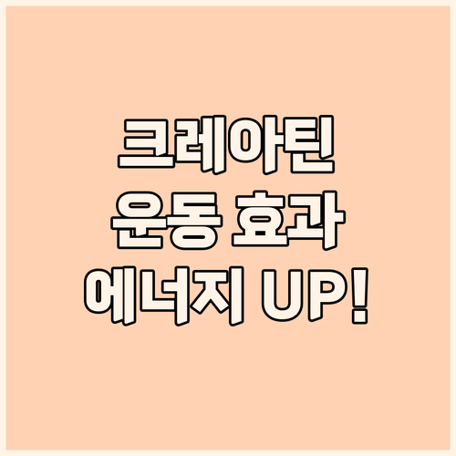 에너지 UP 지구력 UP 크레아틴, ..