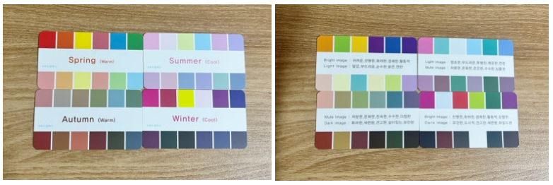 퍼스컬컬러 자가진단 키트