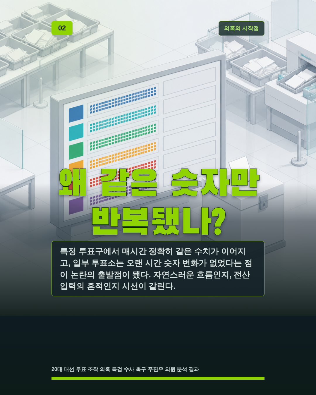 왜 같은 숫자만 반복됐나?