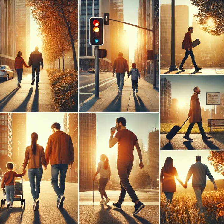 걷기를 생활화하는 방법과 실천 사례 관련 사진