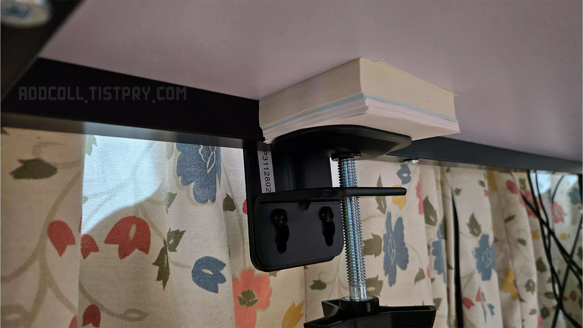 포스트잇을 이용한 클램프 고정