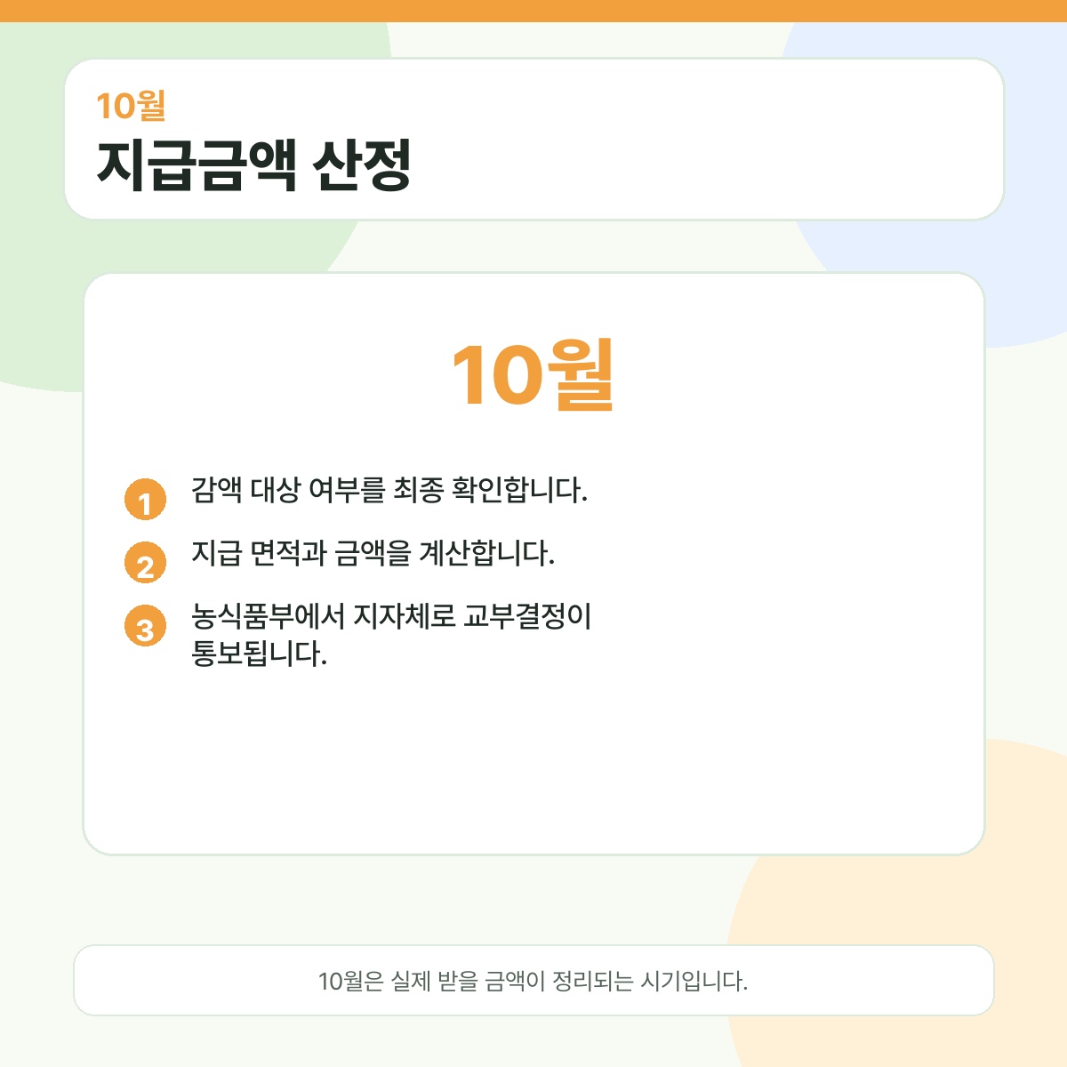 농사 직불금 지급시기