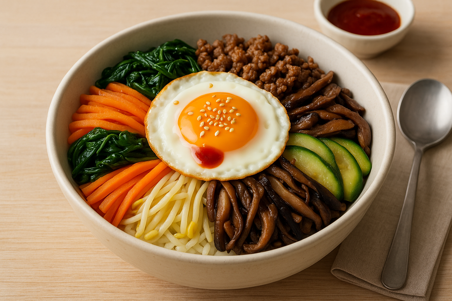 집밥 스타일 비빔밥 간편하게 만드는 황금 조합