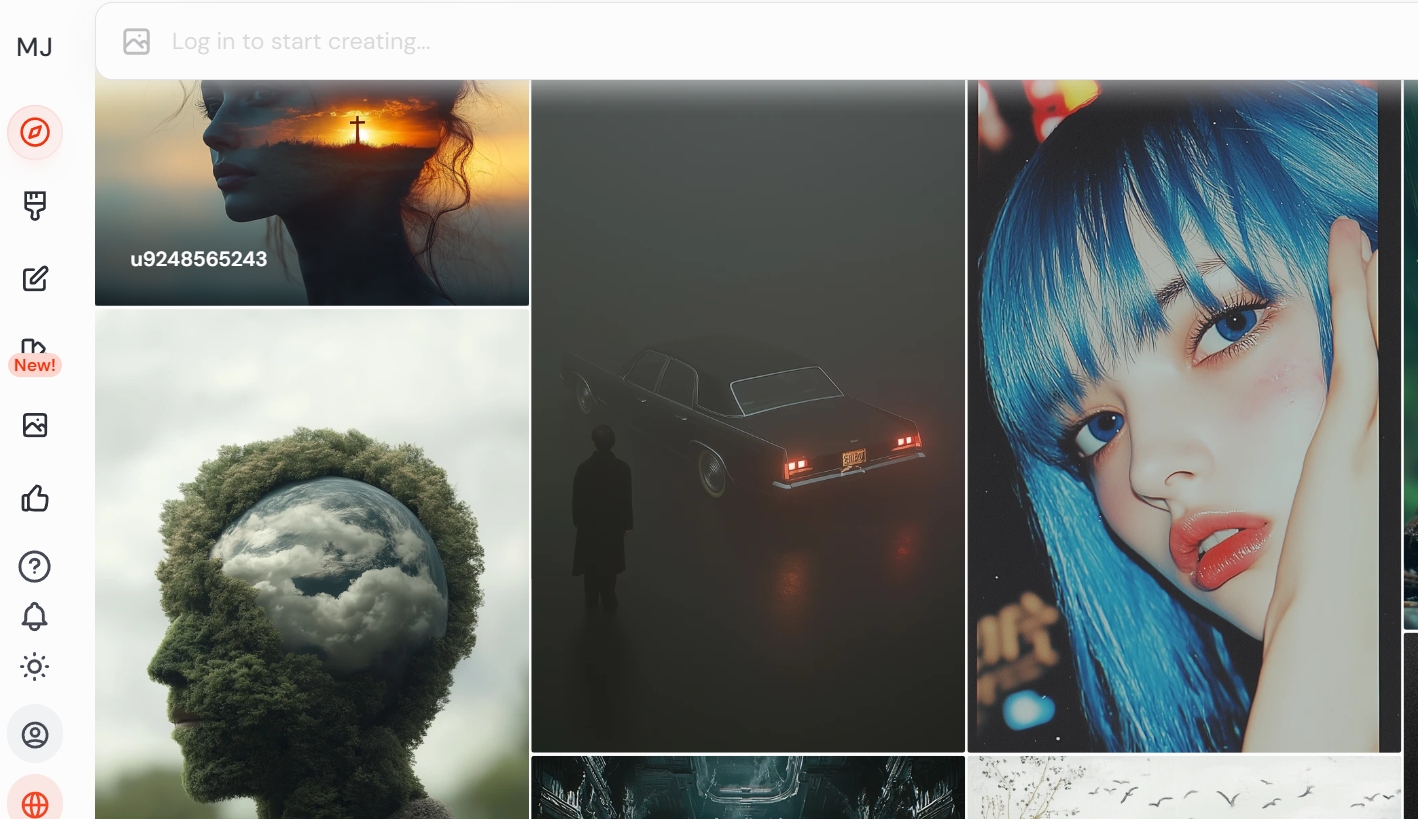 미드저니홈페이지