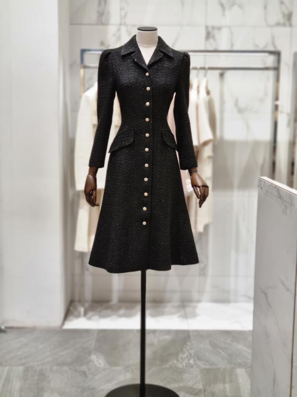 모조에스핀 A라인트위드원피스 S224MSE025