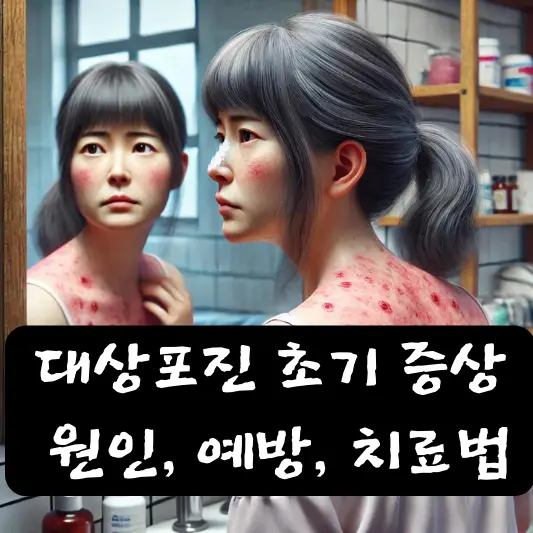 대상포진 초기증상 증상 치료법