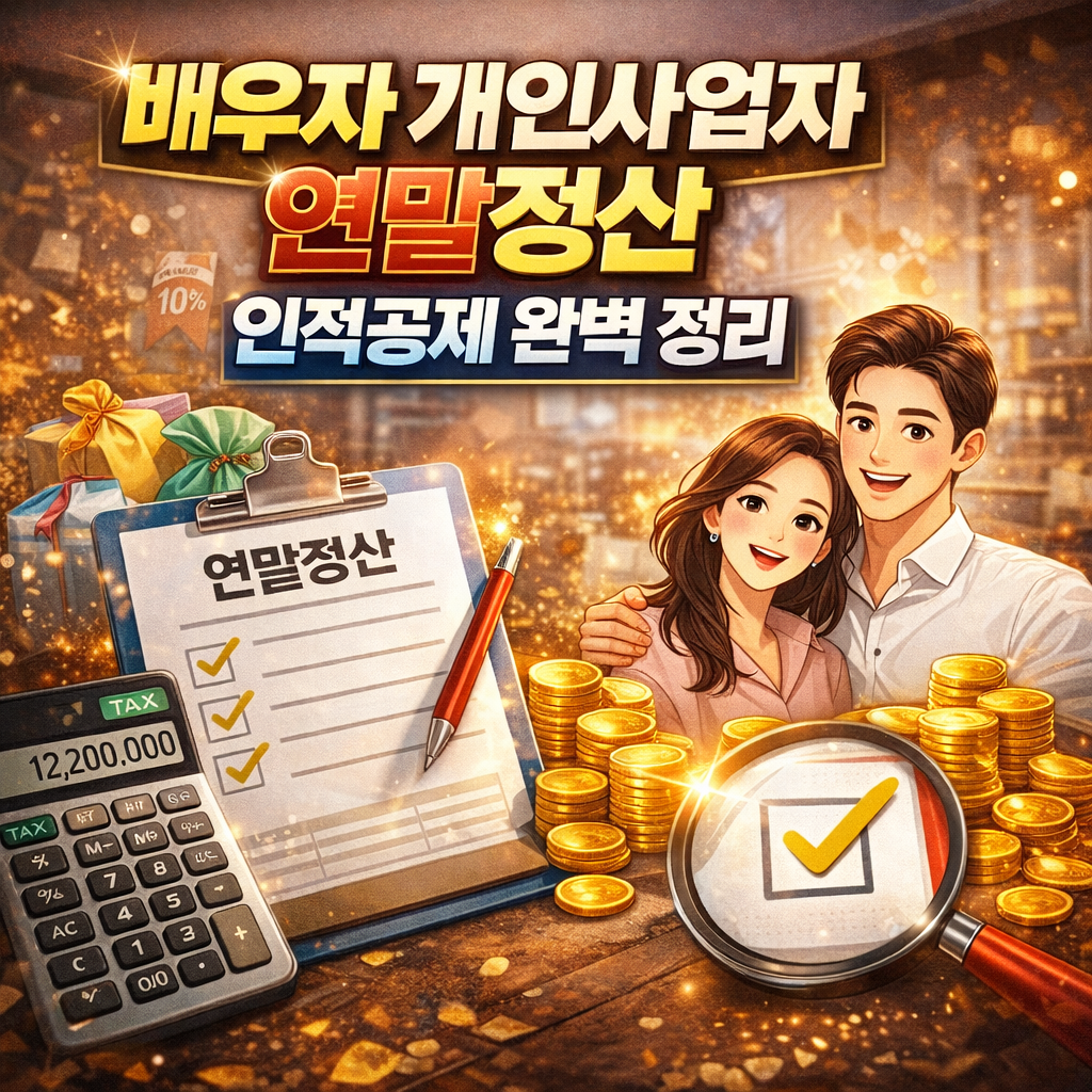 연말정산 배우자 공제 받으러 가기