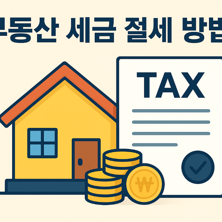 부동산 세금 절세 방법