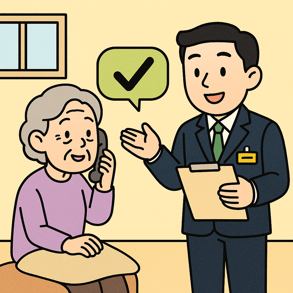 직권 신청: 거동이 불편한 경우 공무원이 동의받고 직접 대행 신청