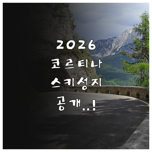 밀라노 코르티나 동계올림픽 알파인스키..