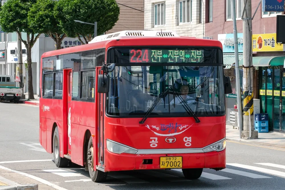 진부역 버스 시간표