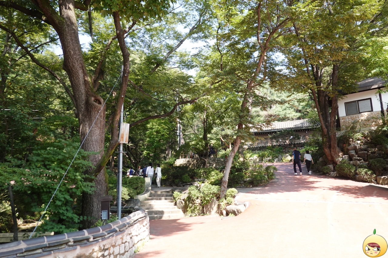 길상사 내부 모습