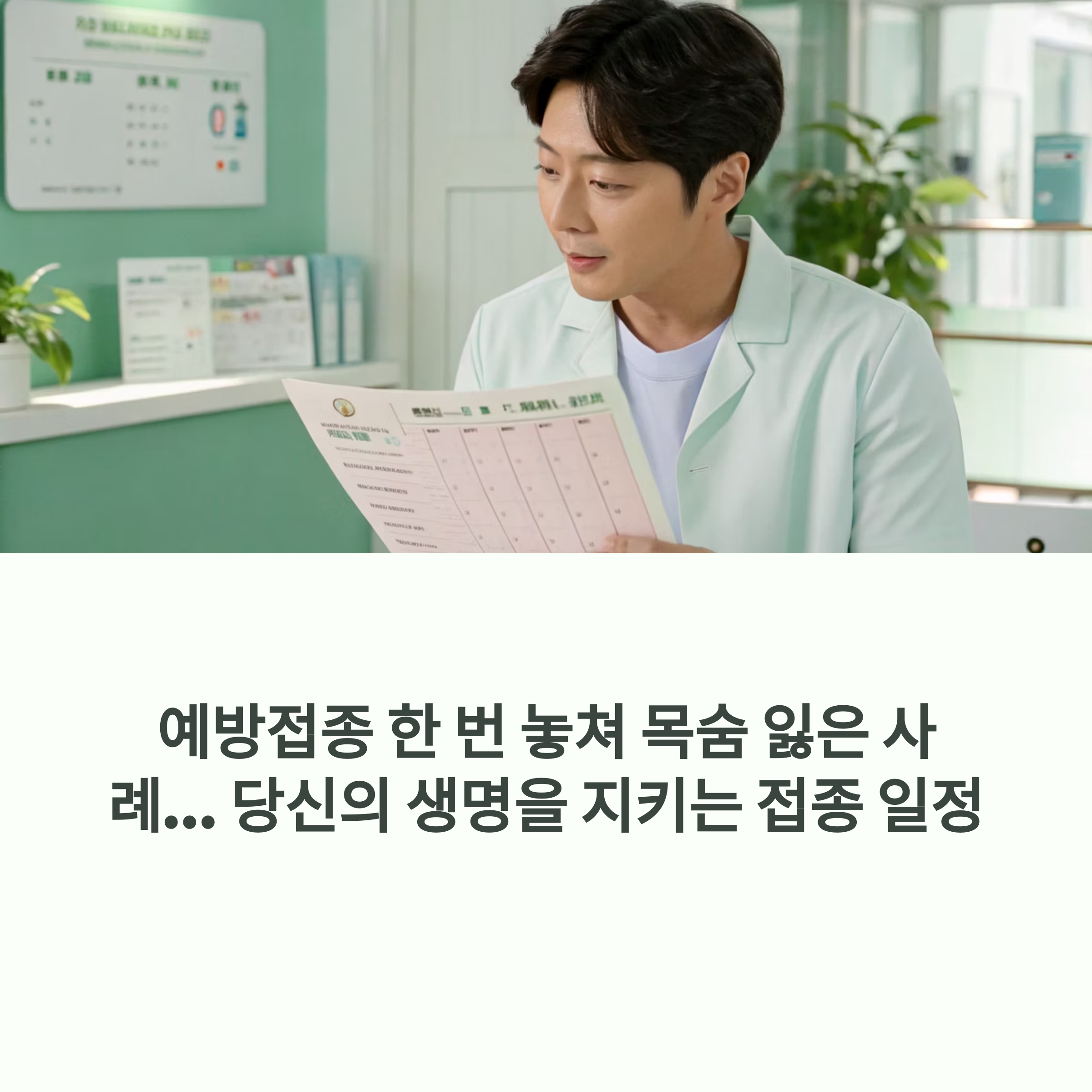 예방접종 한 번 놓쳐 목숨 잃은 사례... 꼭 챙겨야 할 접종 일정에 대한 이미지