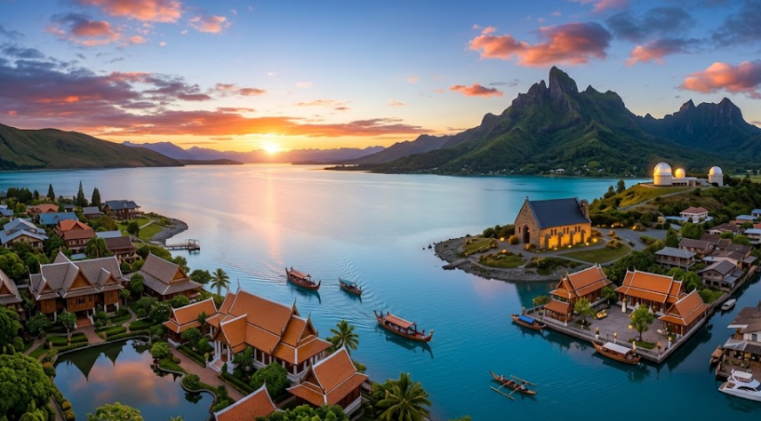 뉴질랜드 테카포(Lake Tekapo)