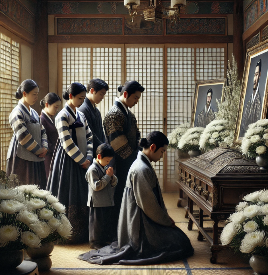 장례 지원 모습