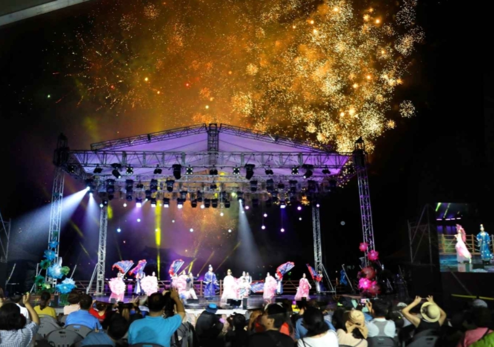 부여 연꽃축제 풍경 이미지