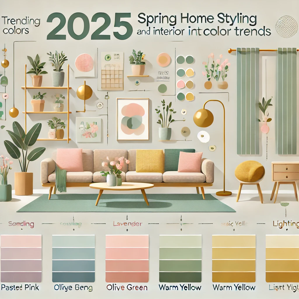 봄맞이 홈스타일링&amp;인테리어 컬러 트랜드