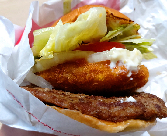 새우패티 쇠고기패티