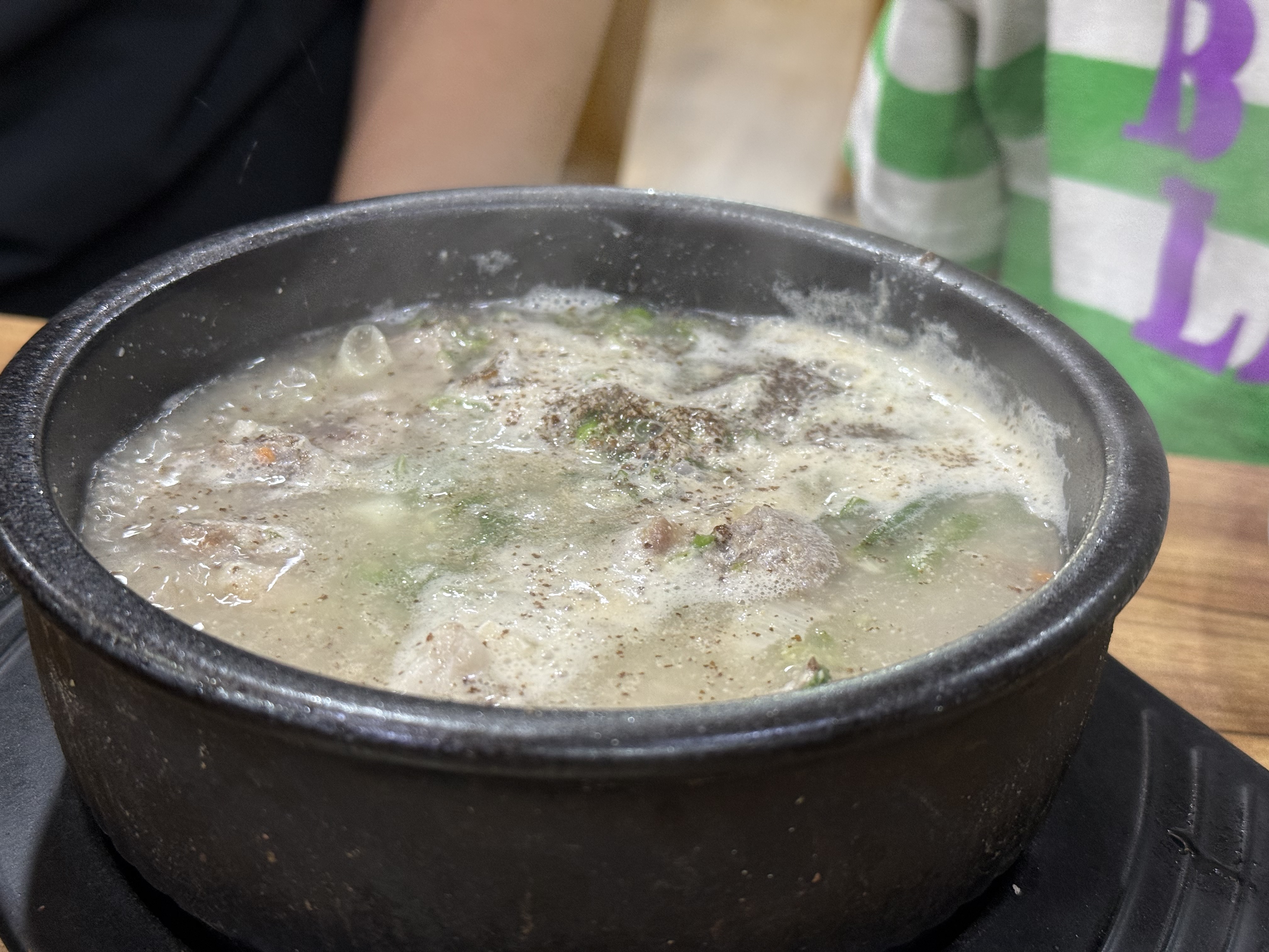 속초 아바이마을 단천식당 아바이순대국밥