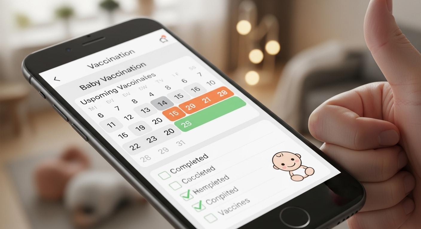 아기 예방접종 어플