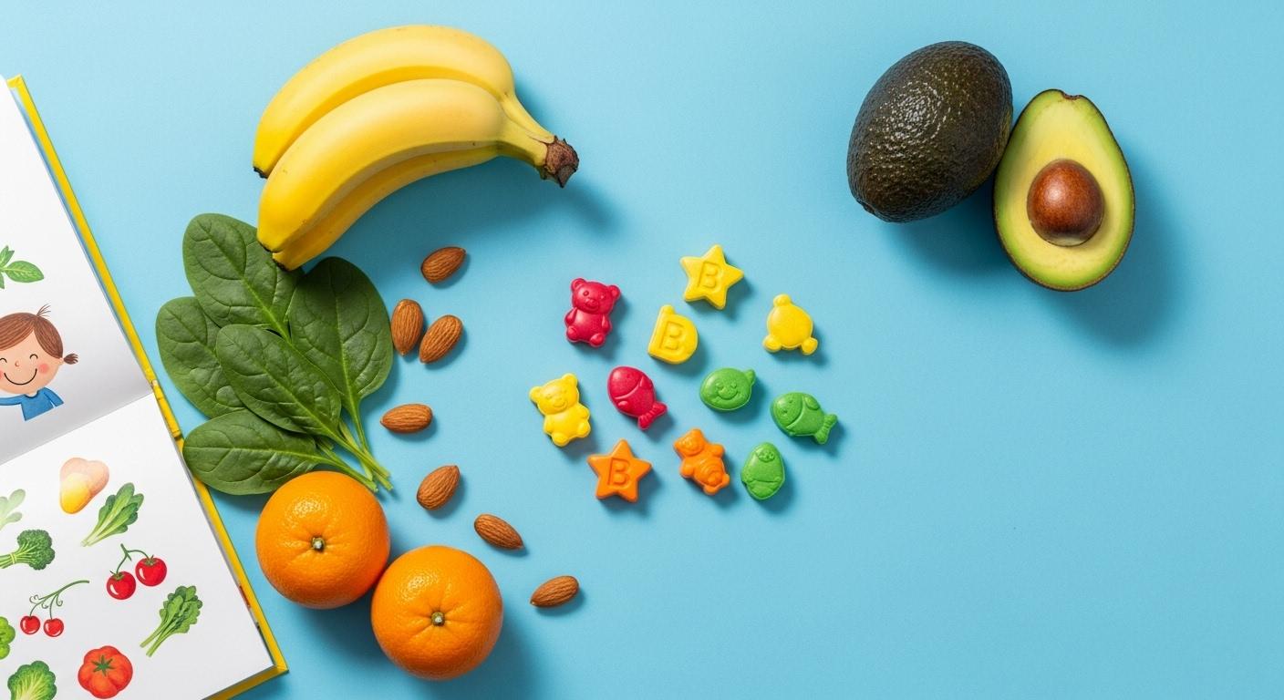 어린이 비타민b 마그네슘