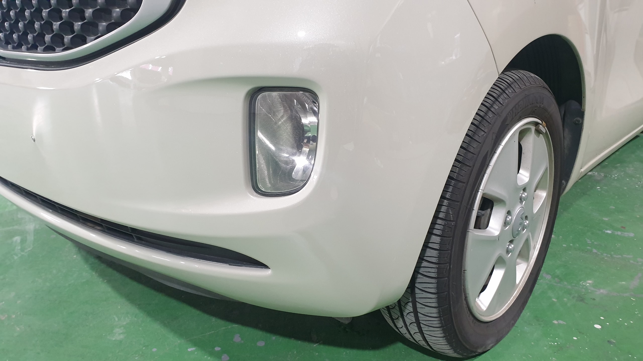 작업 완료 범퍼 스크패치 복원 - 작업 완료