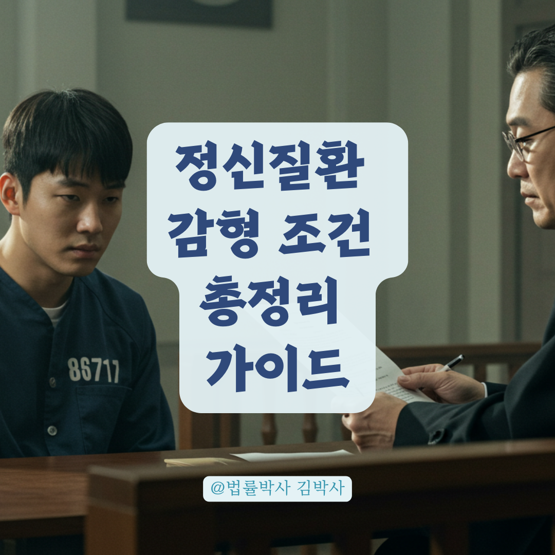 정신병원 입원이 감형 전략? 전과자의 형량 감경 조건 알아보기.