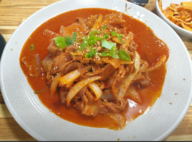 오늘n 한끼에얼마예요 청국장 제육볶음 닭볶음탕 경기도 안성 두리봉시골청국장