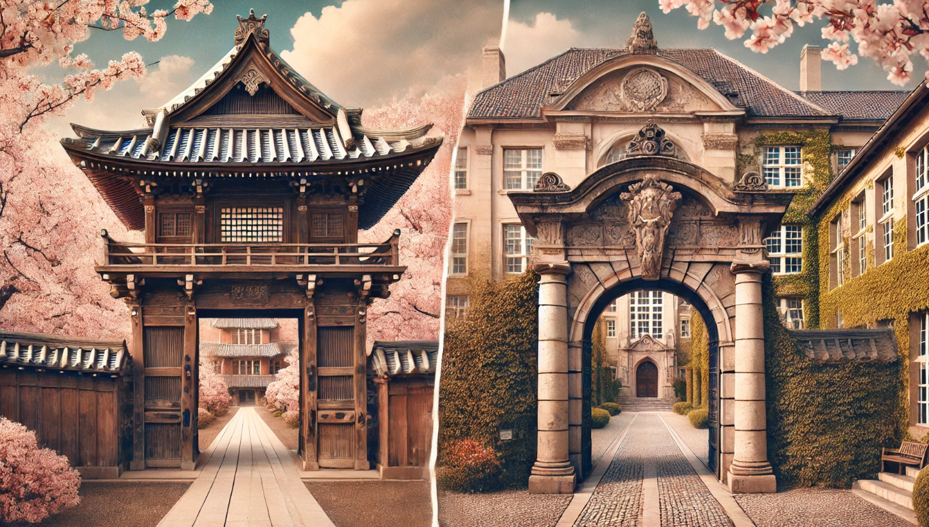 일본대학과 유럽대학