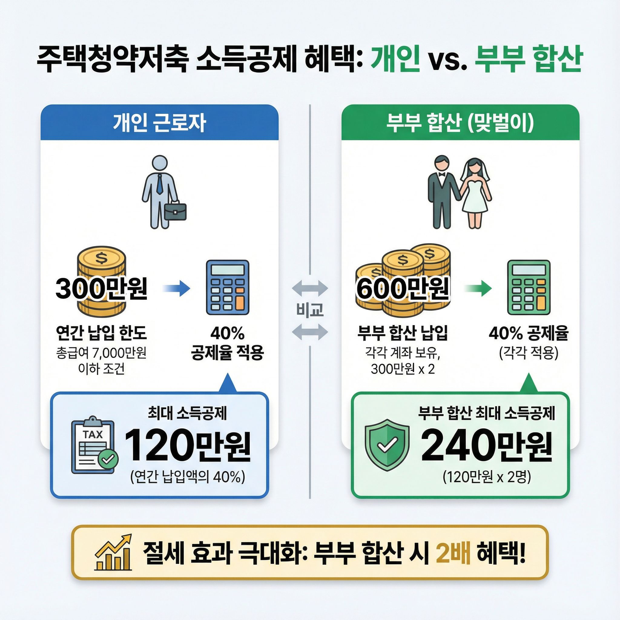 청약저축 소득공제 조건