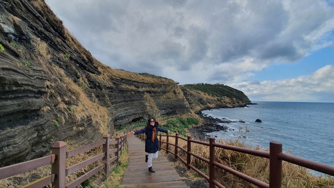 수월봉 지질트레일