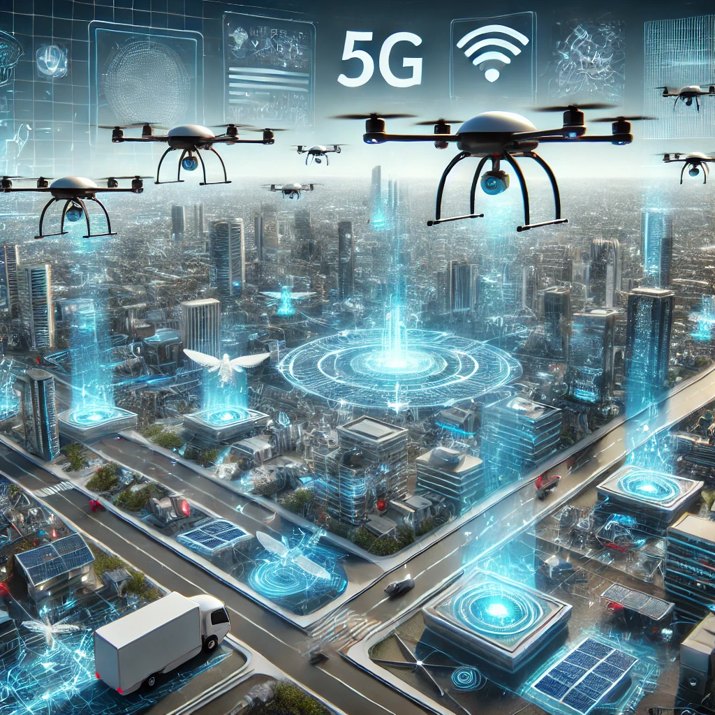 드론 기술의 미래 트렌드와 발전 방향(발전 이유, 주요 트렌드,주요 산업)