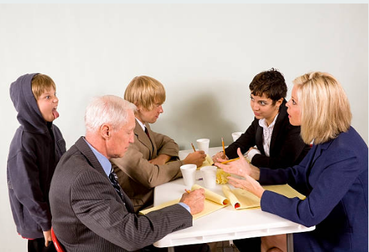 participating in the school violence committee