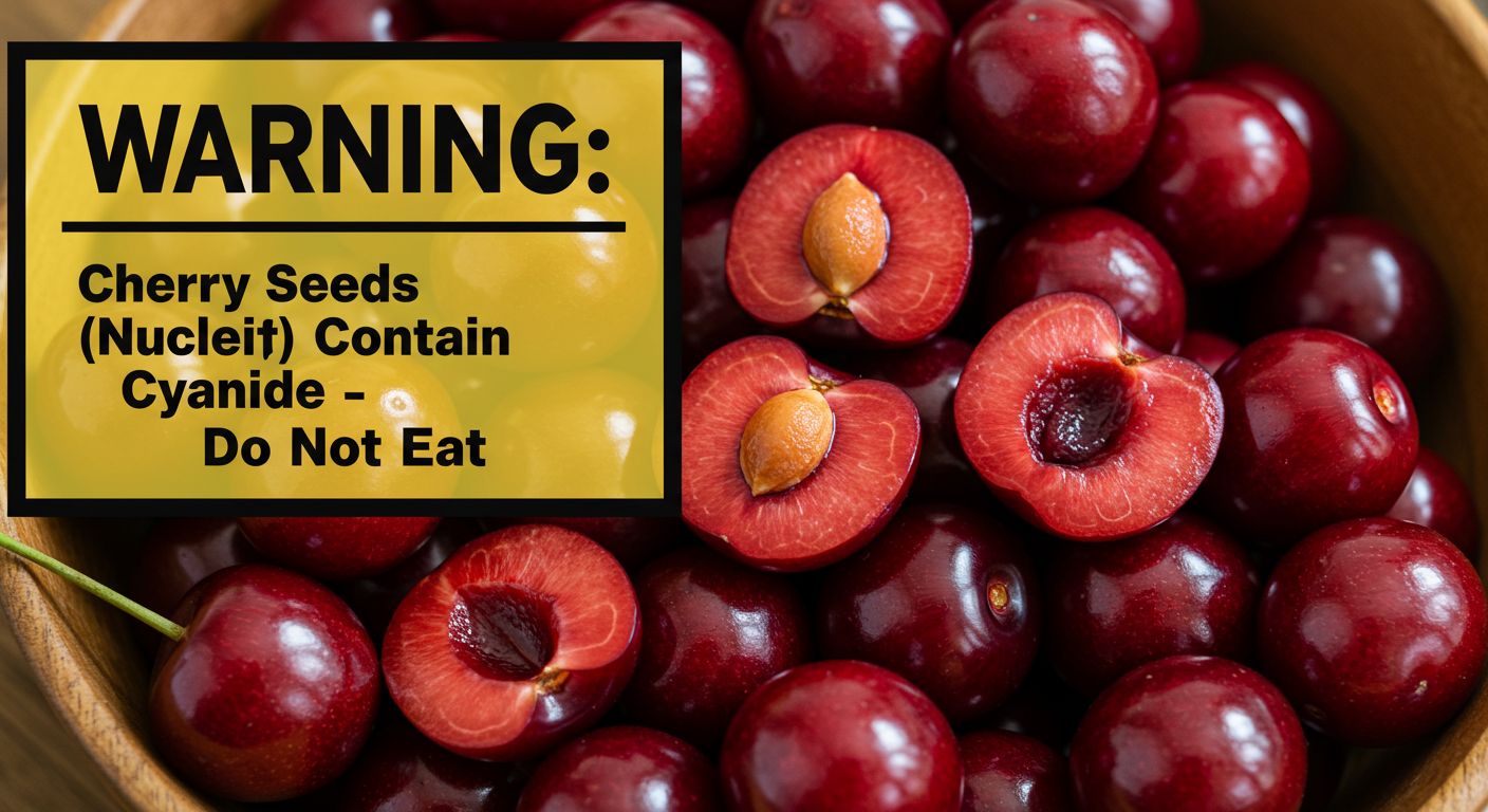 씨앗 섭취 주의