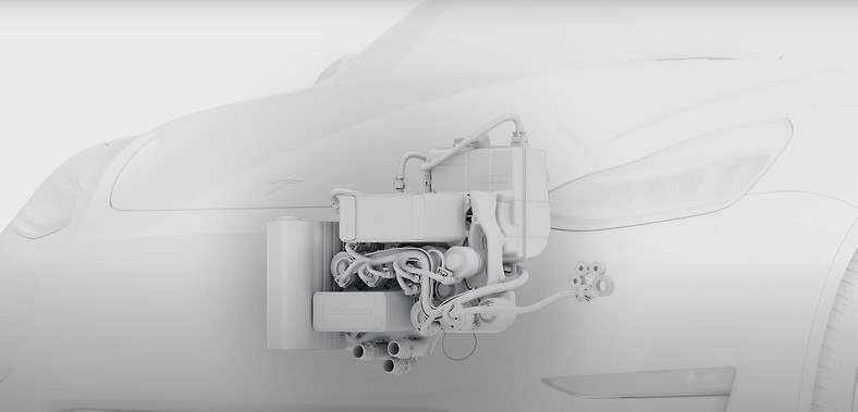 테슬라 히트 펌프 사진