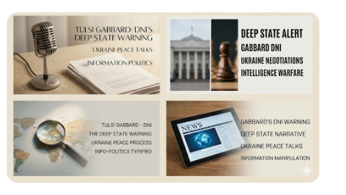 툴시 개버드 DNI의 ‘딥스테이트’ 경고